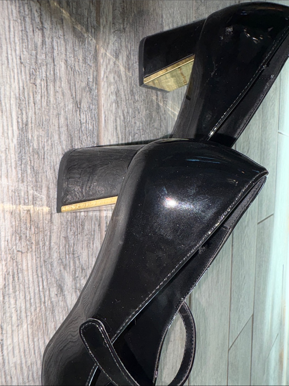 Jones New York Black Patent Pointed-Toe Mary Jane 3.5 inch size 7.5 - Picture 5 of 5
